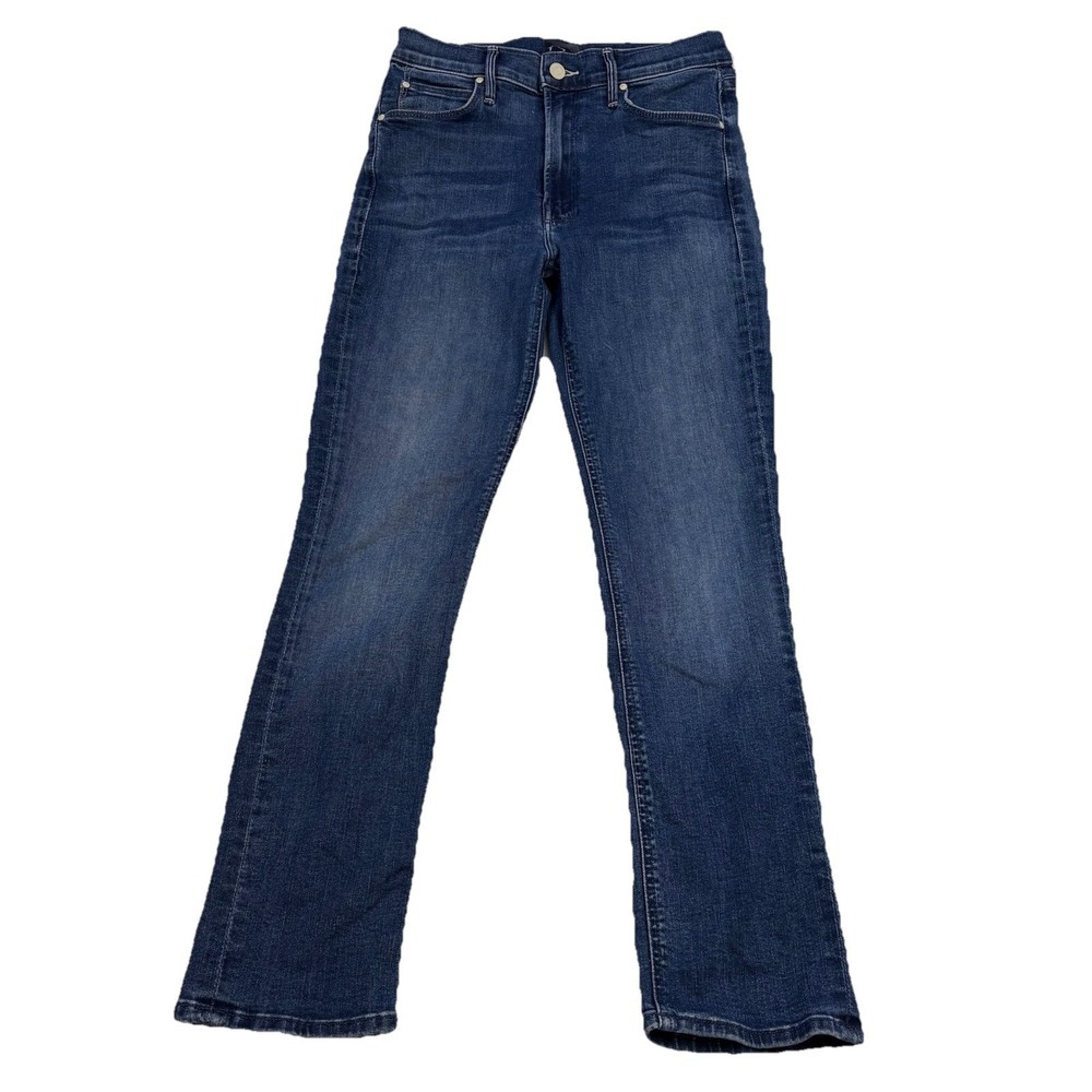 Mother Jeans Dazzler The Mid Rise Ankle Stretch Cigarette Leg Fits 24/26